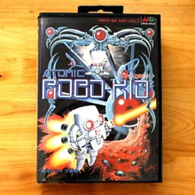Atomic Rogo-Kid 16 бит игра sega Mega Drive карта с розничной коробкой для sega Mega Drive для Genesis