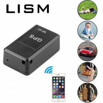 

GF-07 Mini GPS Tracker Vehicle Strong Magnetic Free Installation GPS Tracking Locator Personal Tracking Object Anti Lost Tracer
