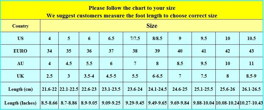 website nancyweding shoes size chart