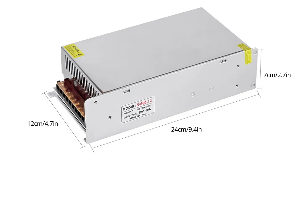 12 В импульсный источник питания Светильник ing трансформатор 5A 10A 20A для светодиодной ленты Светильник СВЕТОДИОДНЫЙ Драйвер адаптер 60 Вт 120 Вт 240 Вт 360 Вт AC110/220 В