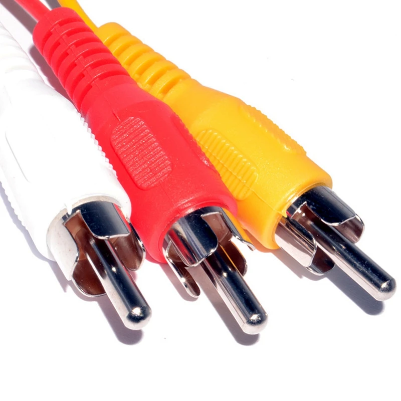 1 5 м Scart RCA тройной 3 x Phono кабель Композитное аудио и видео без свинца|Кабели HDMI| |