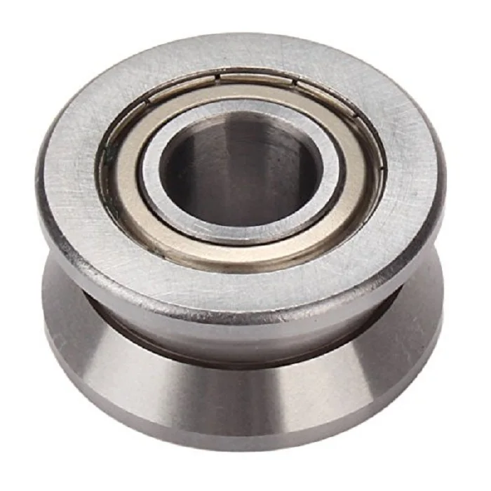 V Groove Sealed Ball Bearing 8x30x14mm Pulley Roller Wheel Guide