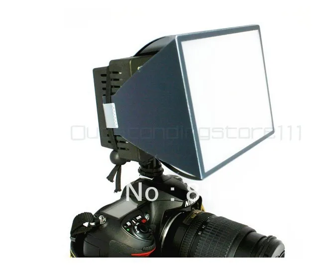 

Video Light DV Camcord Universal Pop Up Flash Diffuser Softbox for Canon Nikon Pentax for CN-126 CN-160 HDV-Z96 W96 96 LED