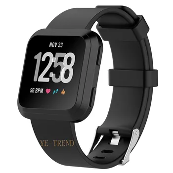 

100pcs Soft Silicone Watchbands Replacement Sports Watch Band For Fitbit versa Bracelet Strap Wristband for Fitbit versa Bands