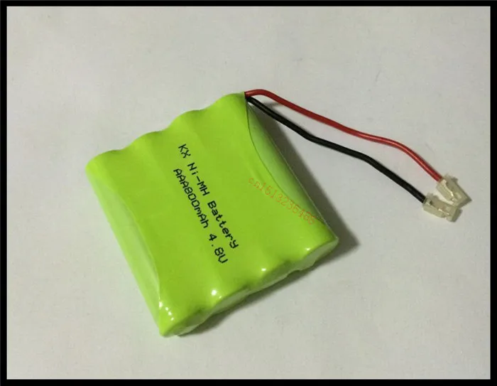 2 PCS/lot KX Original New Ni Mh 4.8V AAA 800mAh Ni Mh Rechargeable Battery Pack With Plugs Free