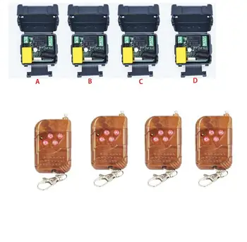 

AC 220V 1CH 10A RF Wireless Remote Control Relay Switch Security System Garage Doors Gate Electric Doors shutters