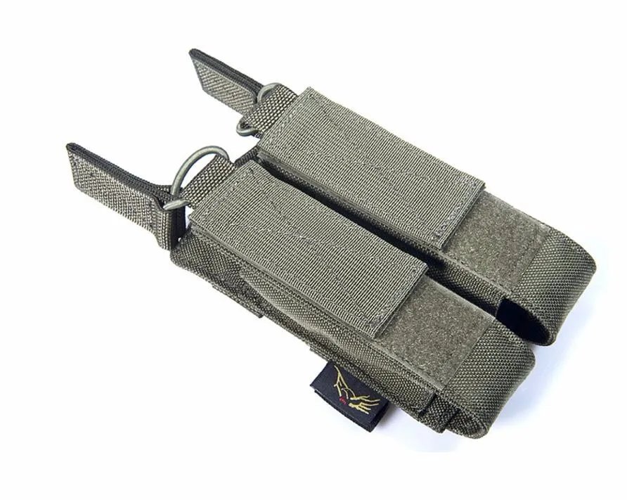 FLYYE MOLLE MP7 двойное открытие подсумок Военная кордюра FY-PH-M027