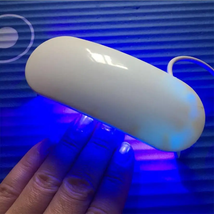 USB Мини УФ-лампа для отверждения геля для ногтей, светильник для сушки геля для ногтей, машина для сушки ногтей, вентилятор, инструмент для дизайна лампы 8,5