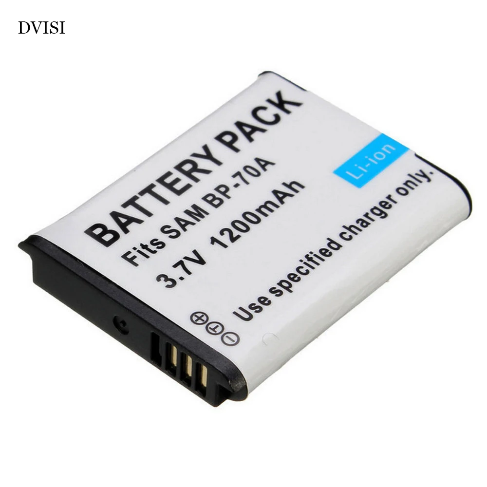 Cargador para Samsung BP70A EA-BP70A ST6500 ST150F smart cámara DV150F DV180F