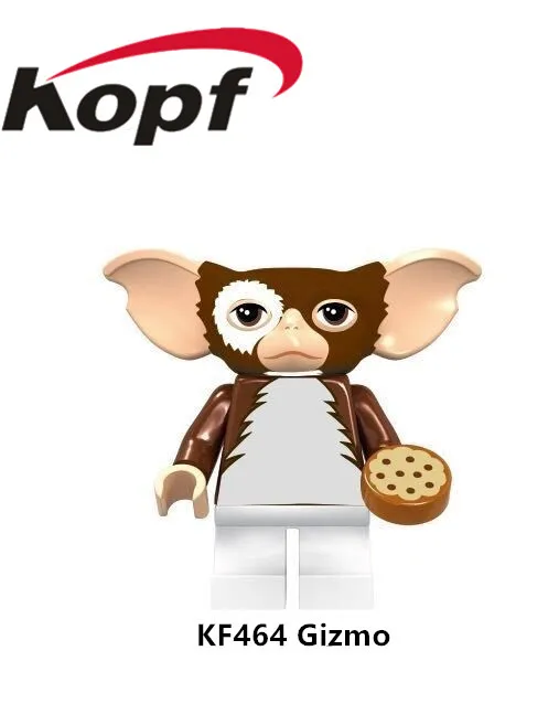 

KF464 Super Heroes Building Blocks Green Gremlin Gizmo Legoed Annabelle Unicorn Cat Thanos Bricks Action For Children Gift Toys