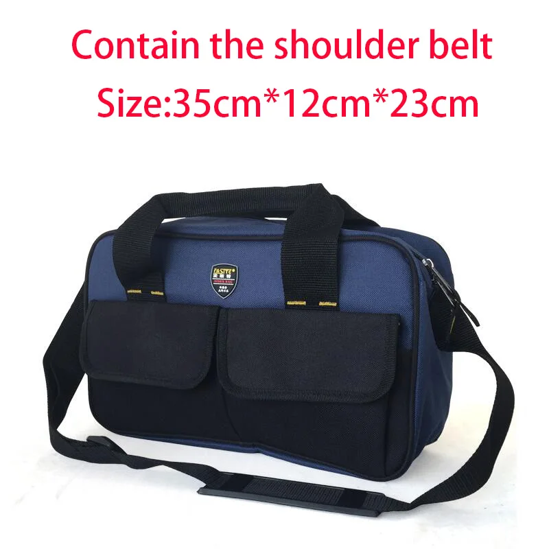 

FASITE Multifunction Canvas Bag Tool Handbag Storage Bag Waterproof Electrician Bag + Shoulder Belt Free Shipping