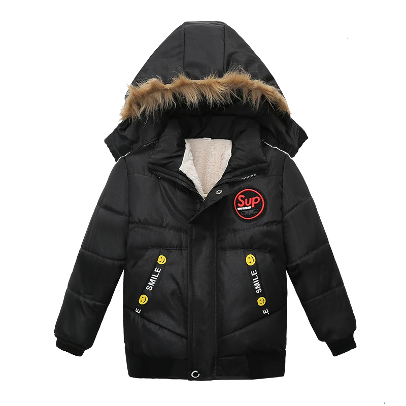 Куртка для маленьких мальчиков г. Осенне-зимняя куртка для мальчиков, Детская куртка детская теплая верхняя одежда с капюшоном, пальто для мальчиков, одежда От 2 до 5 лет
