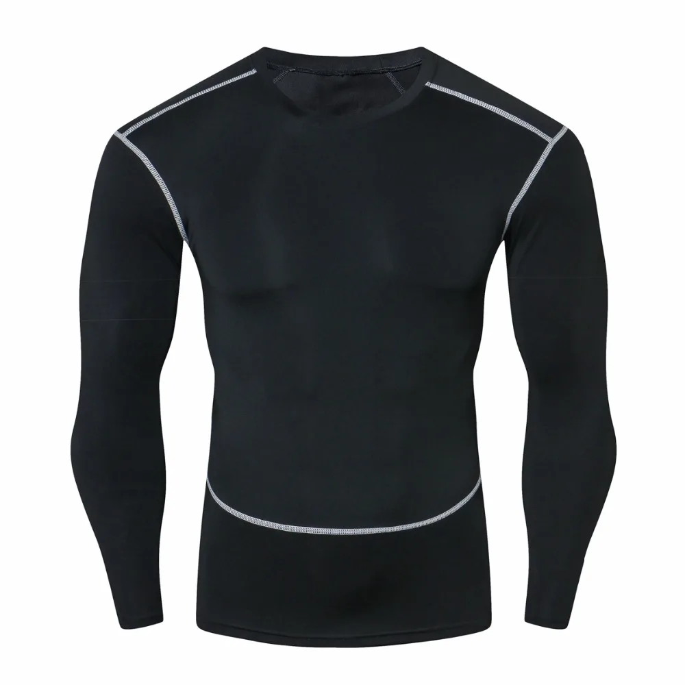 Мужские компрессионные рубашки MMA Rashguard поддерживающие форму для фитнеса с