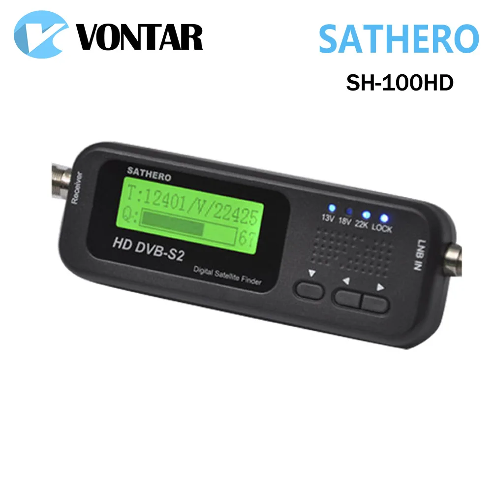 

[Genuine] Sathero SH-100HD Pocket Digital Satellite Finder Satellite Meter Sathero SH-100 HD Signal Sat Finder DVB-S2 USB 2.0