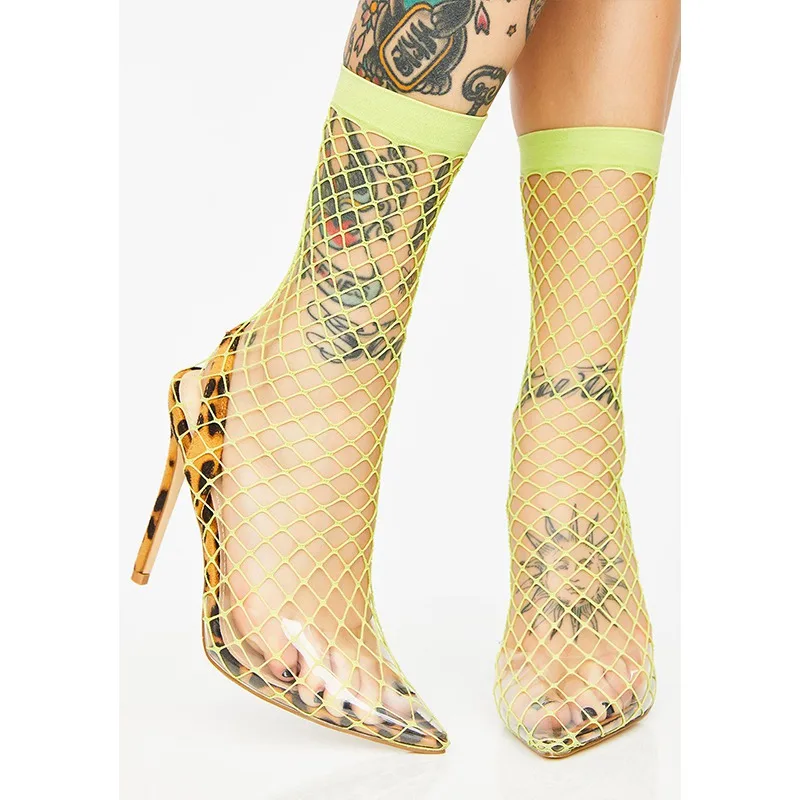 MStacchi/ г. летние женские сандалии с острым носком и сетчатыми отверстиями, пикантная обувь, дышащая, крутая, весенвечерние вечерняя, на высоком каблуке, женская обувь - Цвет: Золотой