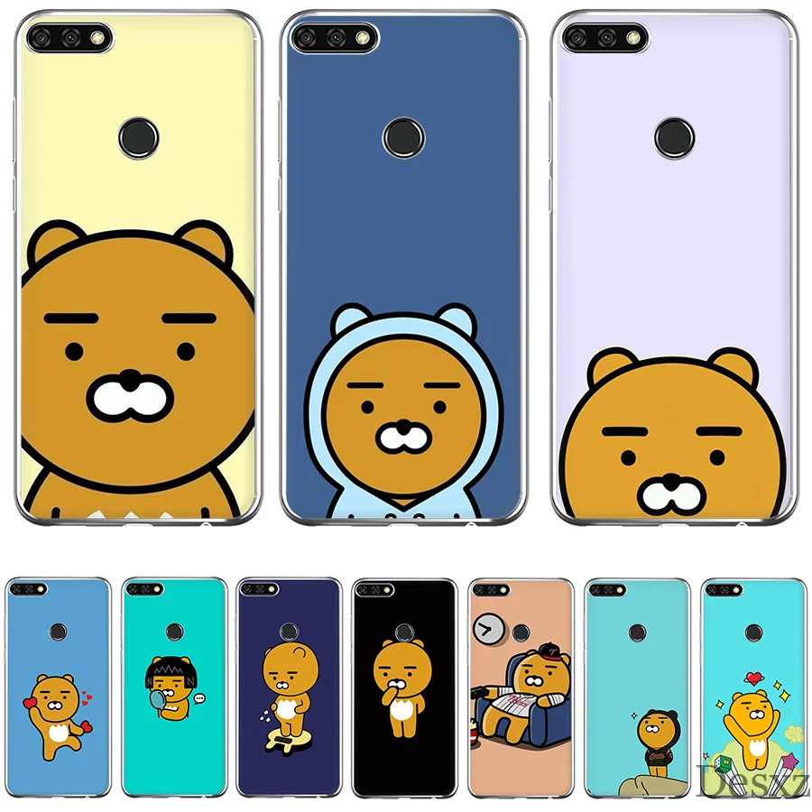 

Gerleek Historieta Cacao Funda Case Cover For Huawei Y6 Prime Honor 9 7A 7X 8X 8C Note 10 6A Lite