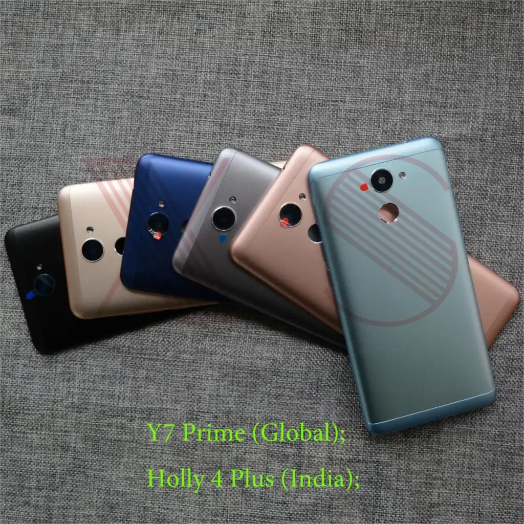 Новый оригинальный чехол для задней панели батареи двери Y7 Prime/ Holly 4 Plus / Enjoy 7 Plus|back