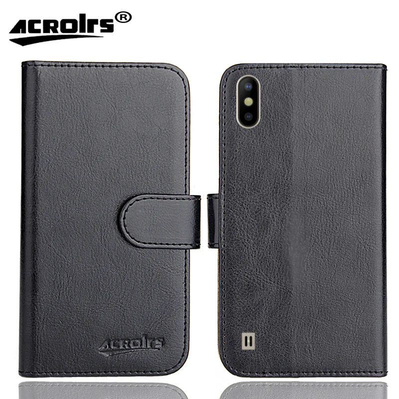 

Tecno POP 2S Case 5.5" 6 Colors Flip Soft Leather Crazy Horse Phone Cover Stand Funstion Cases Credit Card Wallet