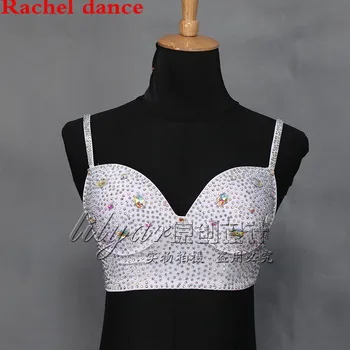 

Womens Waltz Ballroom Bra shirt For Ladies 2017 Competition Professional Standards Dancing Latin Dance Dress