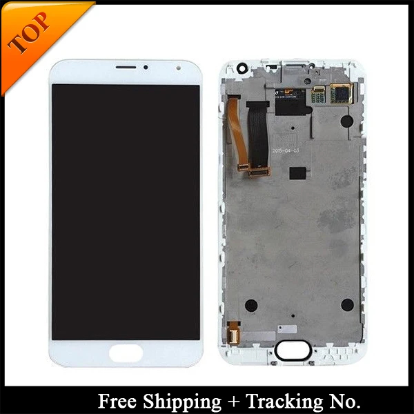 Бесплатная доставка номер отслеживания 100% протестирован для MEIZU MX5 LCD Disaplay
