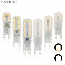 LATTUSO G9 светодиодный светильник с регулируемой яркостью 220 В 14 22 32 светодиодный s SMD2835 Домашний Светильник ing для хрустальной люстры Замена галогенной лампы