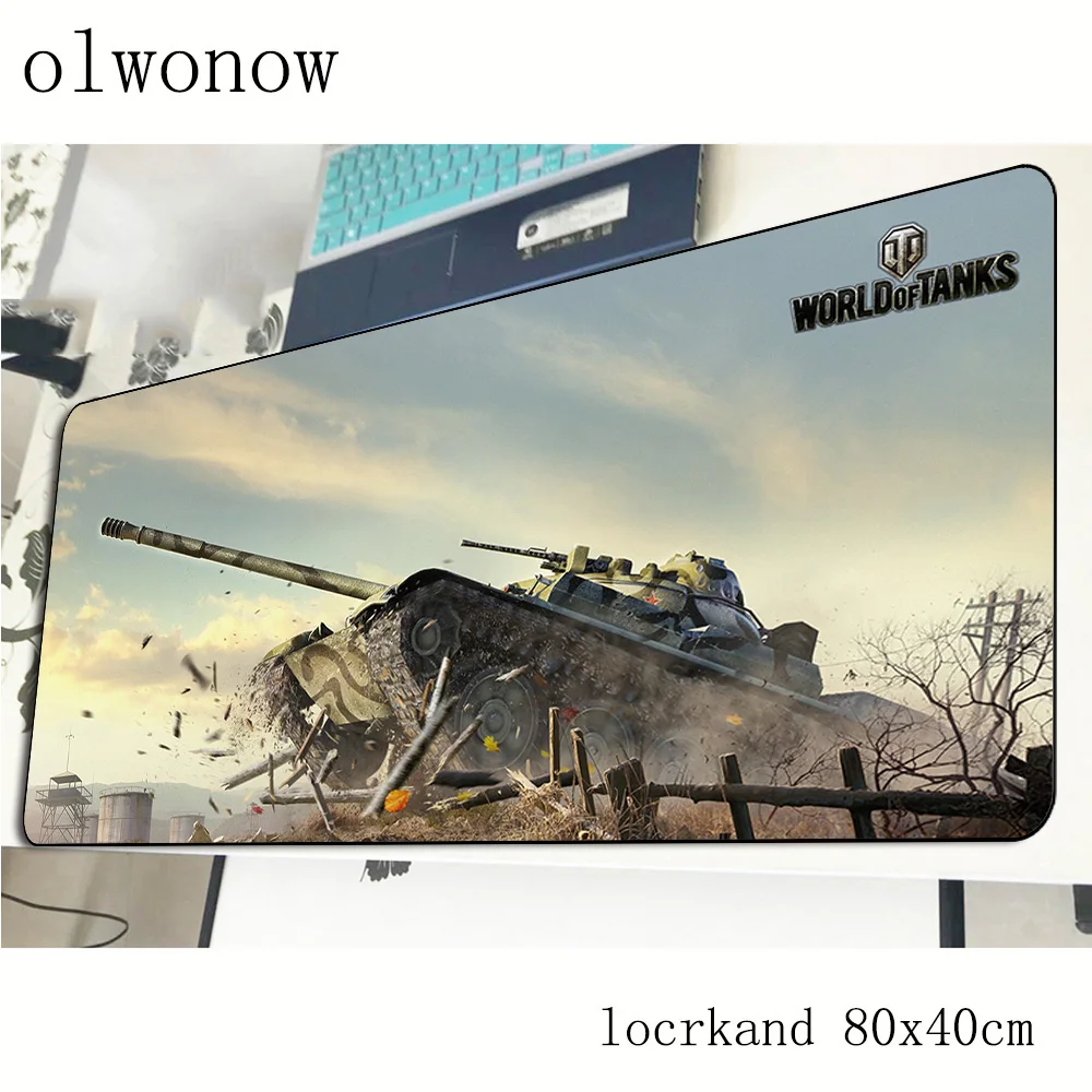 Коврик для мыши World of танки 800x400x3 мм властный игровой коврик wot компьютерный стол