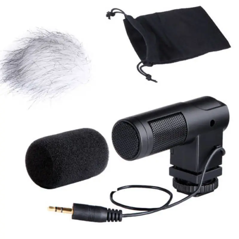 

BOYA Microphone Stereo X/Y Condenser for Canon Nikon Pentax Panasonic DSLR Video Camera Digital Recorder BY-V01 Microphone