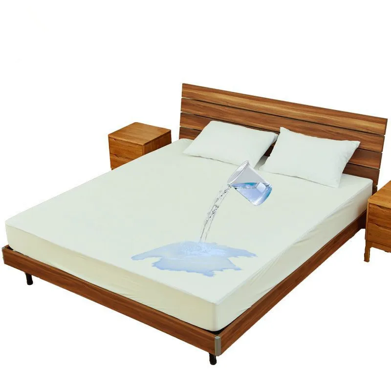 Высокое качество Водонепроницаемый Анти-клещей простыня на заказ постельные принадлежности бамбуковое волокно, мягкие постельные принадлежности дышащий матрас