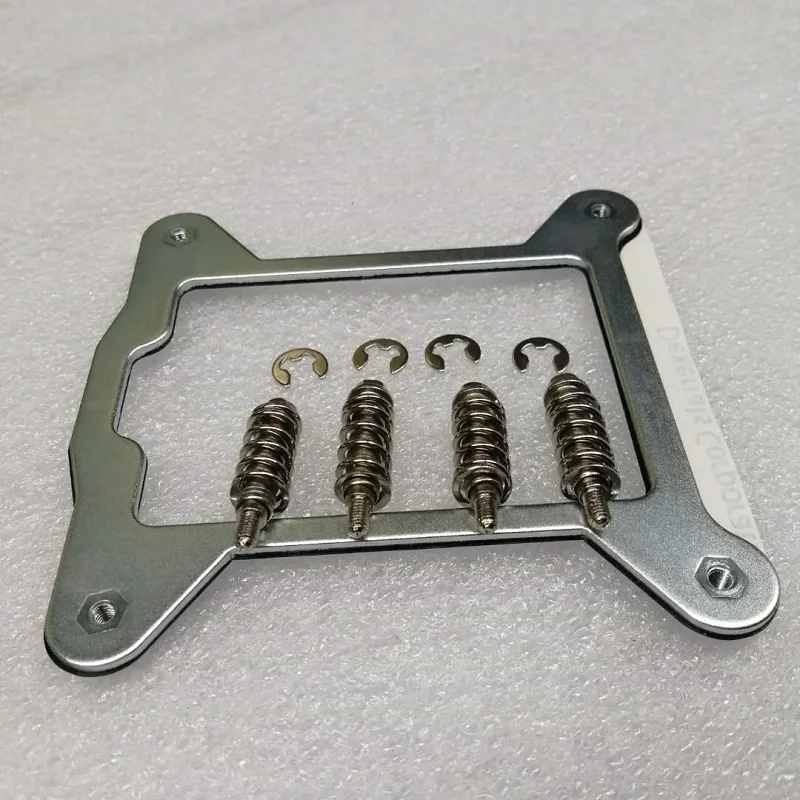 LGA1150 1151 1155 1156 غرفة تبريد وحدة المعالجة المركزية برودة قوس لوحة الكترونية معززة + الربيع + المسمار