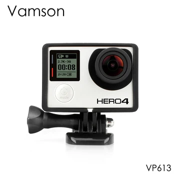 

Vamson for Go pro Accessories Standard Protective Plus Frame Tripod Mount Base Screw for GoPro Hero 4 3+ 3 Camera VP613