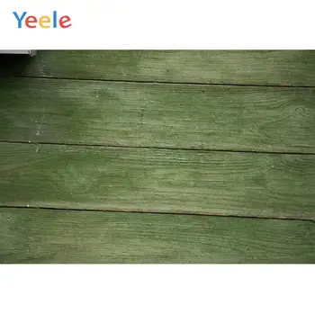 

Yeele Green Wooden Board Solid Color Planks Portrait Photography Backgrounds Customized Photographic Backdrops for Photo Studio