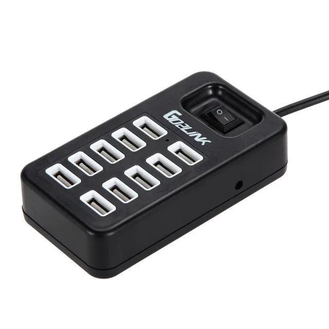 Special Offers Go2linK Multi 10 Ports USB 2.0 USB Charger On/Off Switch Portable USB Splitter Peripherals Accessories For Computer/phone Special Offers Go2linK Multi 10 Ports USB 2.0 USB Charger On/Off Switch Portable USB Splitter Peripherals Accessories For Computer/phone