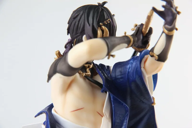 23,5 см японского аниме Рисунок Touken Ranbu онлайн Mikazuki Munechika фигурку Коллекционная модель игрушки для мальчиков