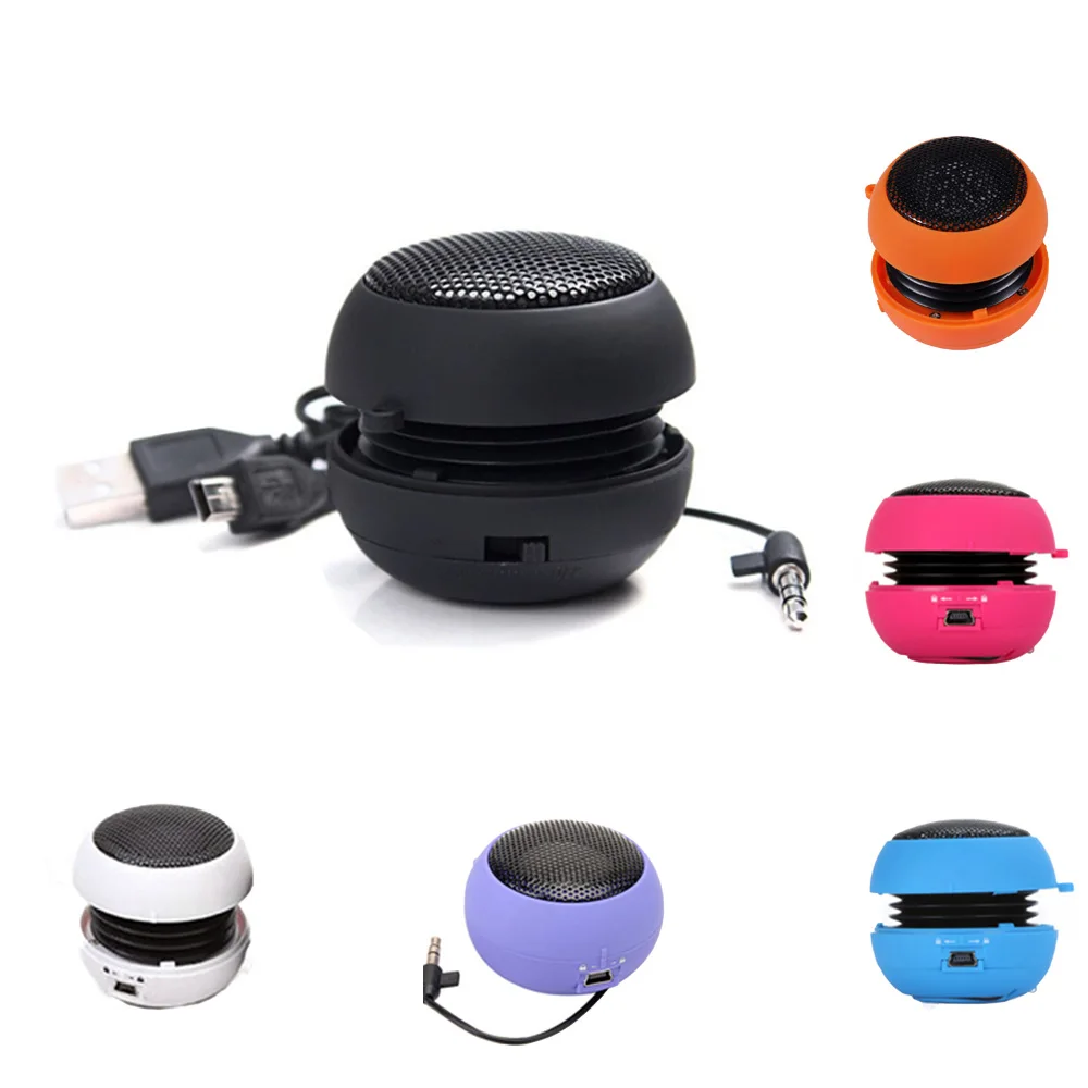 

Mini Portable Hamburger Speaker Amplifier Audio Player For Phone iPod Tablet Laptop PC