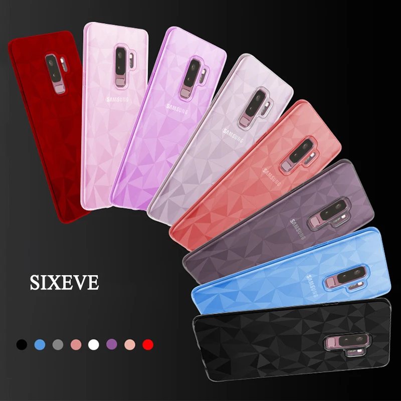 

SIXEVE Shining Phone Case For Samsung S9 S8 Plus S7 Edge A8 A8Plus 2018 J2 J5 J7 Prime J7Plus 2017 Note 8 Shockproof Soft Cover