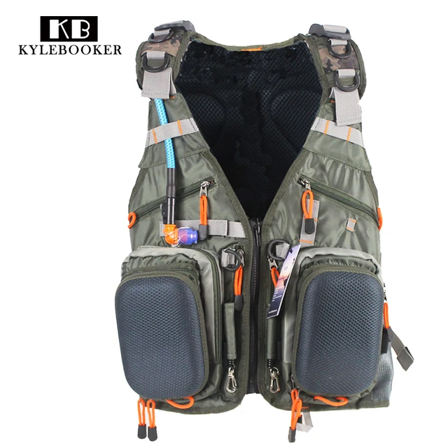 Hunting Gilet Adjule Outdoor Sport Hunt Bag Multifunction Hunting Gilet Adjule Outdoor Sport Hunt Bag Multifunction Pockets Fishing Vest Tactical Backpack Fish Accessory