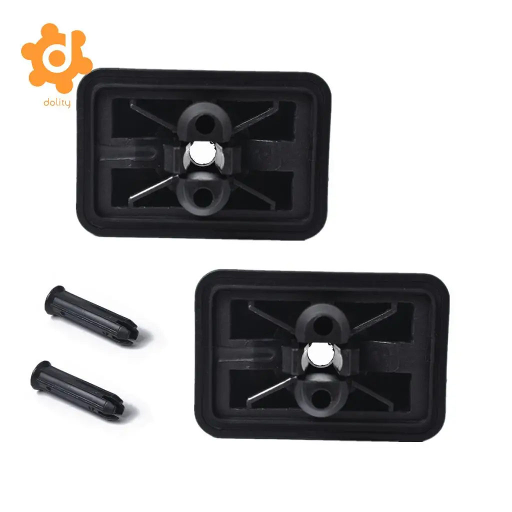2Pieces Jack Point Support Plug Lift Block For BMW 6 7 R Series 51717039760 Black