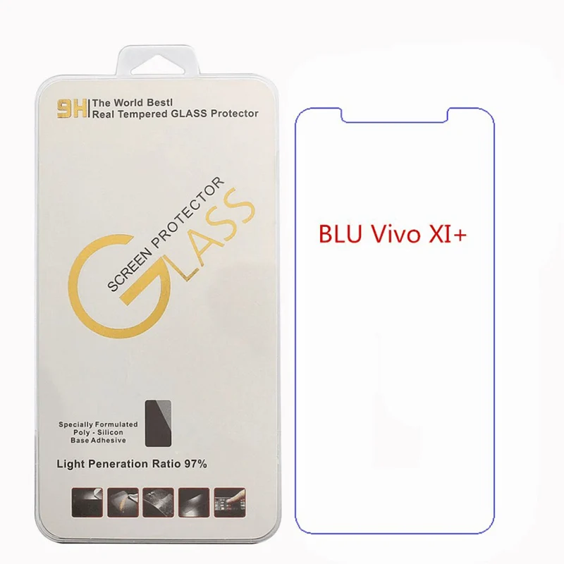 

For Blu vivo Xi Plus Phone Glass Film Thin Front Phone Protective Films For Blu vivo Xi Tempered Glass Screen Protector