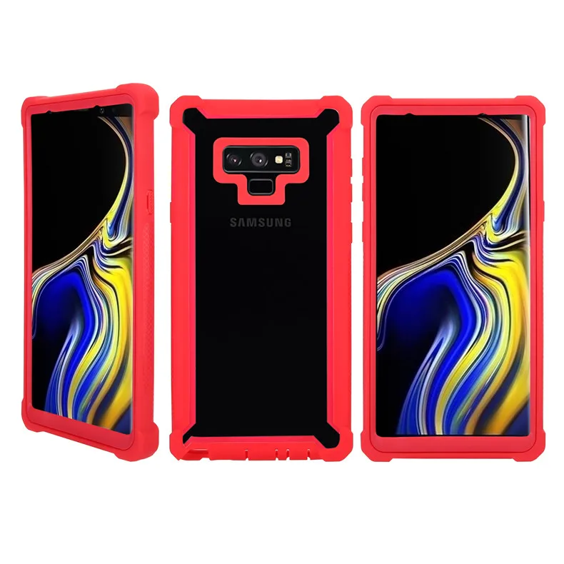 Heavy Duty Protection Doom armor PC TPU Phone Case for Samsung Galaxy S8 S9 S10 Plus Note 8 9 S10e E Shockproof Dustproof Cover