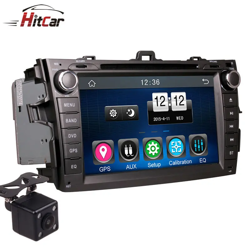 2Din Car In Dash DVD Player GPS Navi Radio Bluetooth Head Unit Stereos