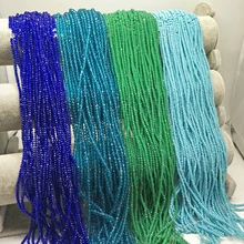 С украшением в виде кристаллов бисера 1/2/4/6 мм чешское стекло, с украшением в виде кристаллов/колесо бусины для бижутерии, материал для рукоделия небольшой Бисер для бисероплетения серебряные ювелирные изделия для девочек