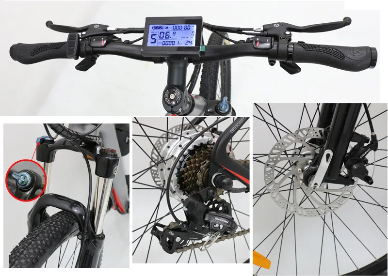  Carbon electric bike (5)