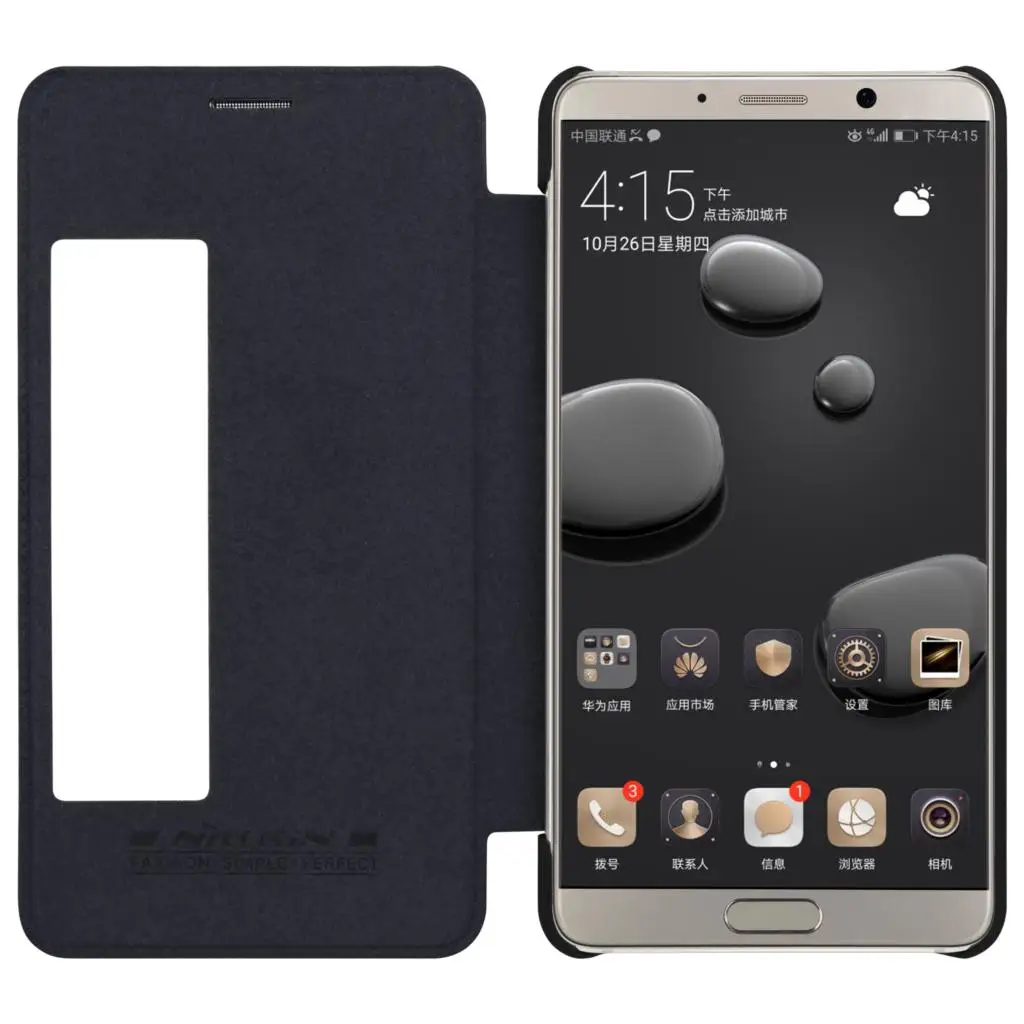 Чехол книжка из ПУ кожи с окошком для Huawei Mate 10|Бамперы| |