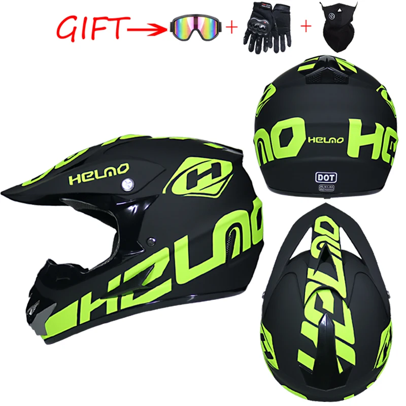 Шлем для внедорожников для мальчиков и девочек, DH moto rcycle, шлем для шоссейных гонок, ATV, Dirt Bike, пуховый шлем - Цвет: 23