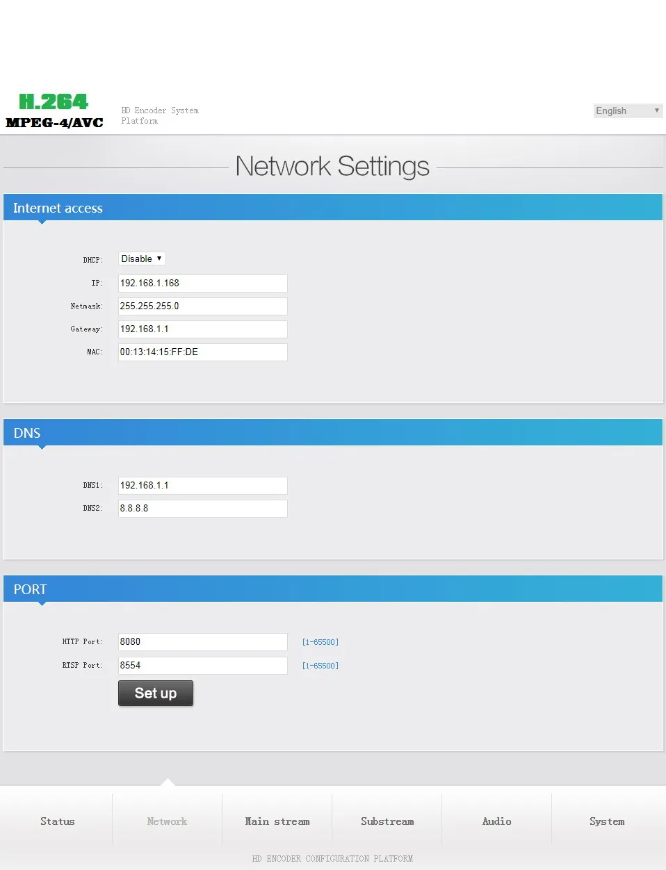 OPR-NH100N Oupree MPEG4 HDMI к IP потокового видео кодировщик H.264 RTMP видеоэнкодер HDMI кодировщик IPTV H264 с HLS HTTP RTSP UDP