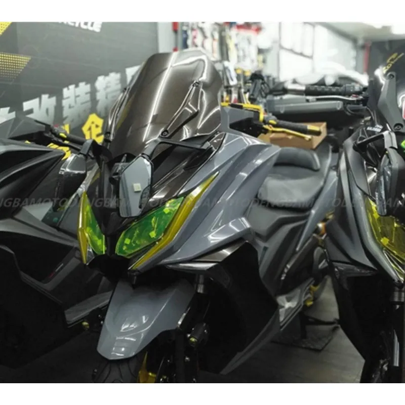 Для мотоциклетной фары KYMCO AK550 Ak550 2017 2018 Защитная крышка для объектива|Накладки и