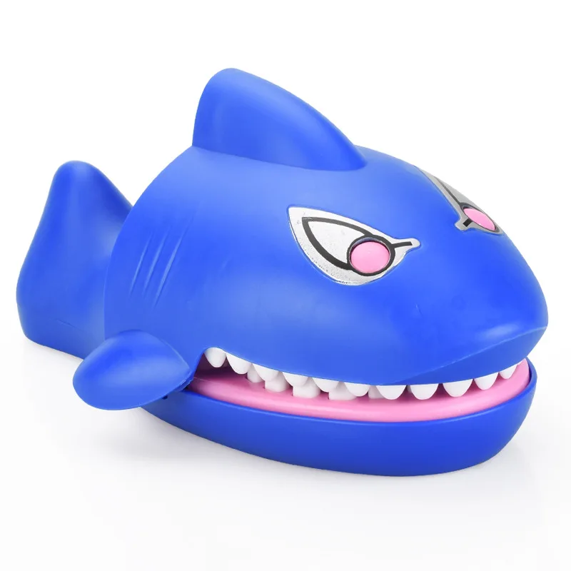 

Trumpet Sound and Light Bite Hand Shark Whole Bite Finger Glow Sound Shark Children Whole Novelty Toys