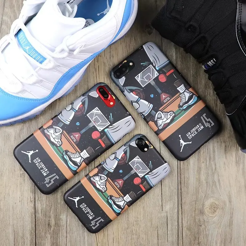 Beste Air Jordan 45 Telefoon Cover Case Voor Iphone X XS MAX XR 10 8 7 6 6 s Plus Gevallen mode Sport Nba Basketbal Zachte Siliconen coque