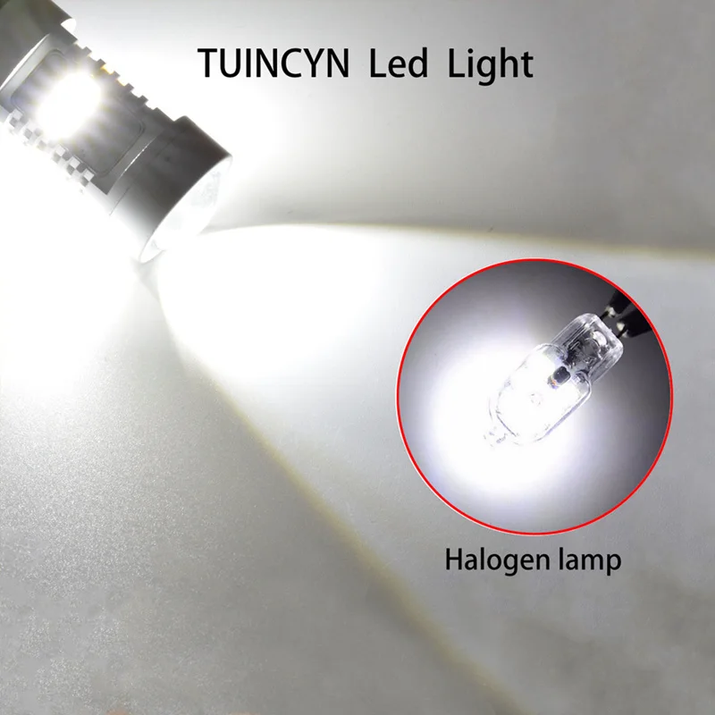 TUINCYN супер яркий 2 шт. H11/H16 светодиодные противотуманные фары 360 градусов Led Автомобильная лампочка подходит для дневного света или Противотуманные огни