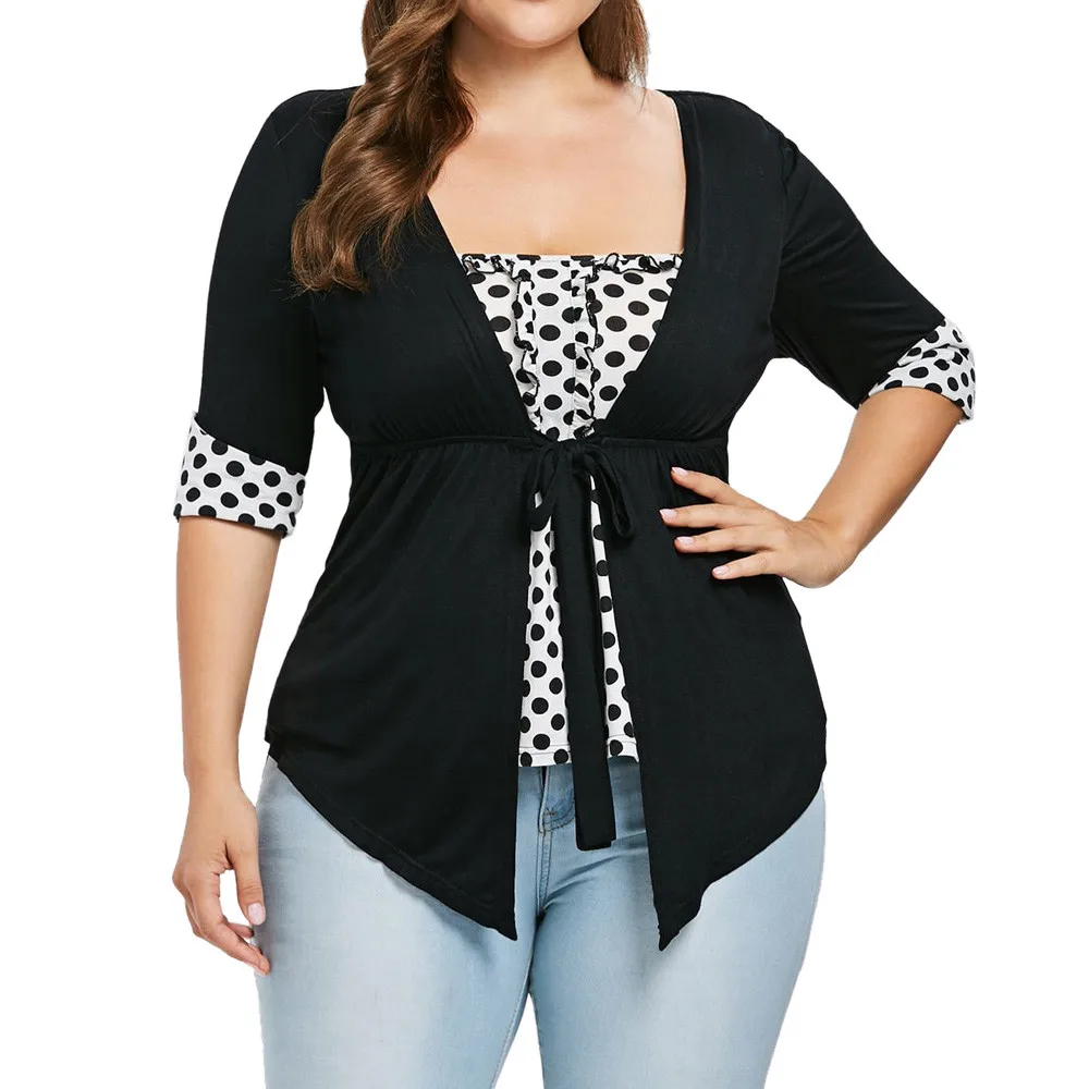 

CHAMSGEND 2018 Fashion Women Plus Size tight-fitting Tops Women Square Neck Elastic Band Ties Blouse Se28